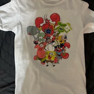 SpongeBob tshirt, thin, barely used
